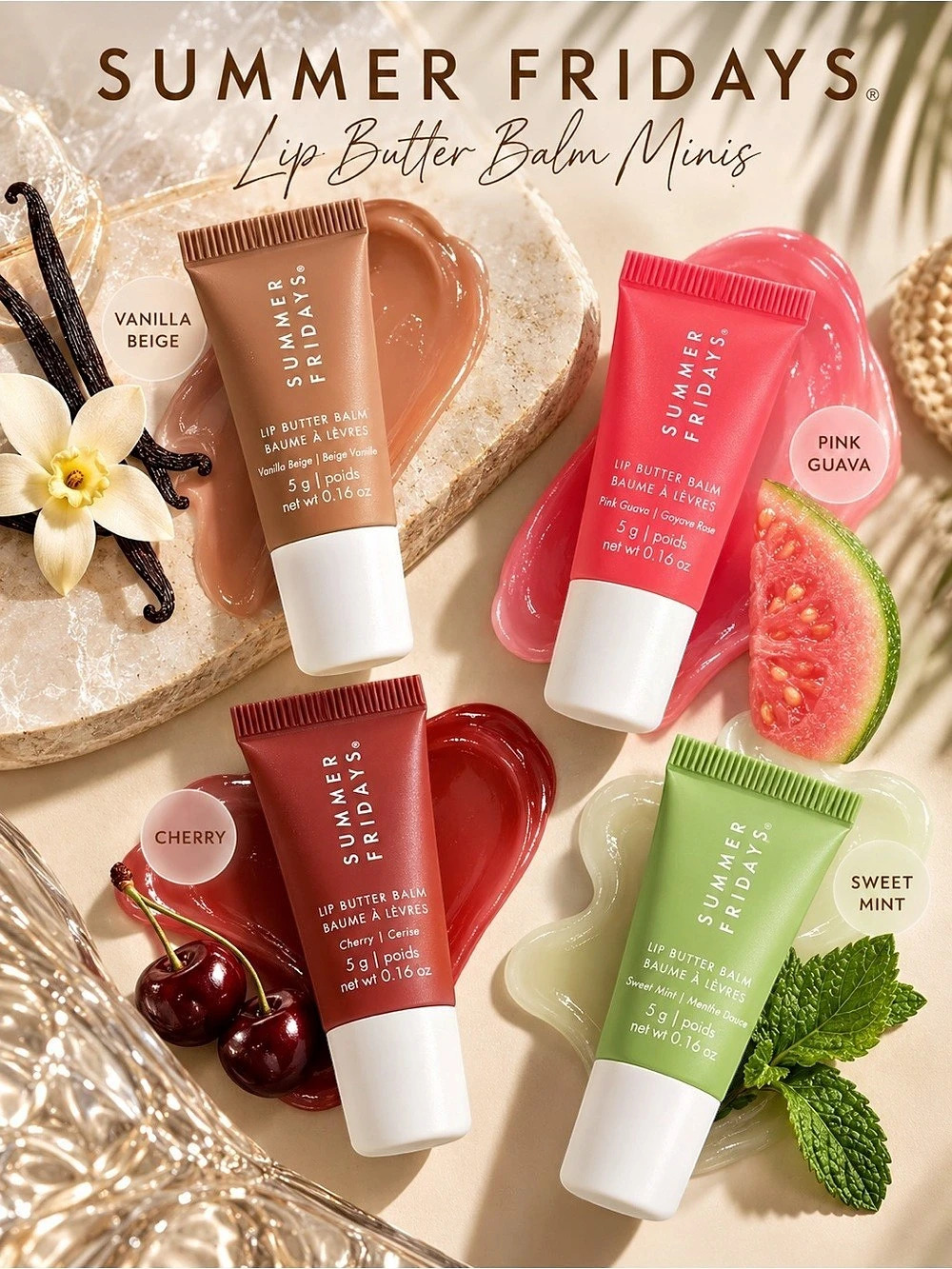 Summer Fridays Lip Butter Balm Mini 5g – Choose Your Scent